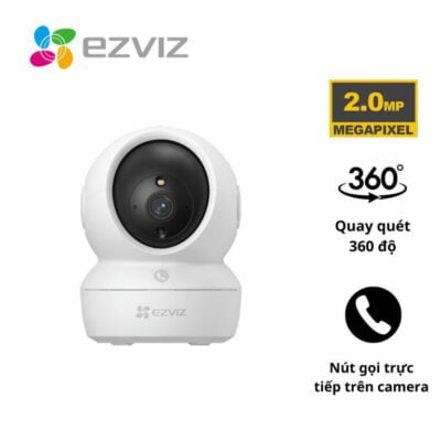 Camera Wifi Ezviz CS-H6C Pro 2MP (1080P, gọi điện qua app, quay quét, đêm full màu)